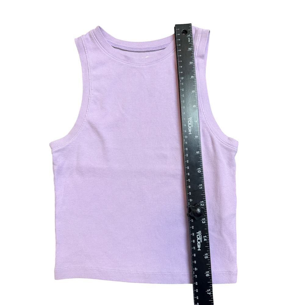 Hollister Must-Have Collection Ribbed Tank Top Bundle Purple Pink Small 2 Pack - Picture 5 of 6